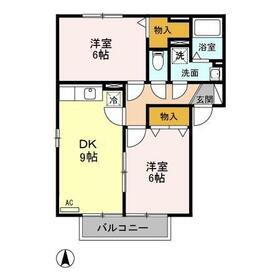 ポルトス元町 Cの間取り