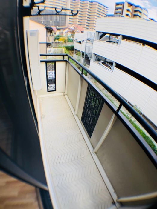 12/24 バルコニー
