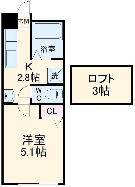 ラヴィータ湘南の間取り