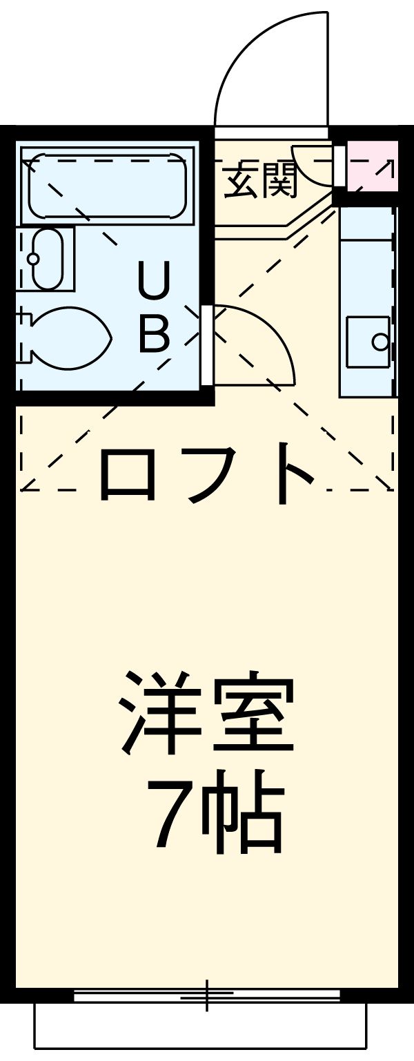 ビューハイツ日吉の間取り