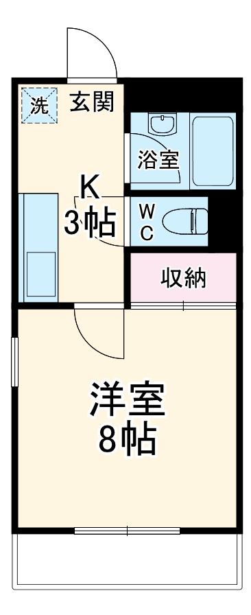 ビバリーハイツの間取り