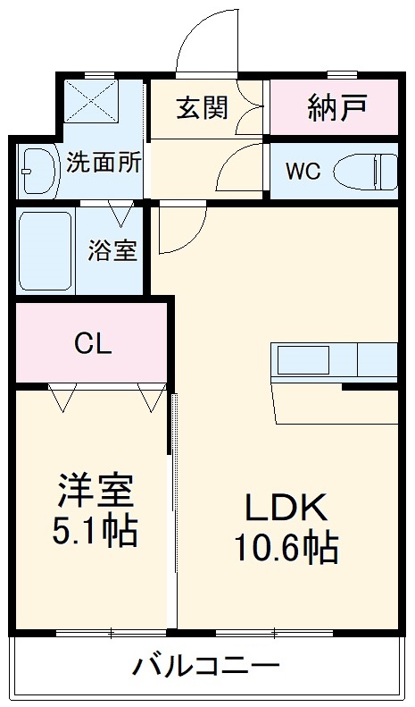 ザ・クレスト上島の間取り