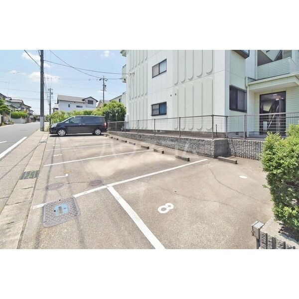 3/12 駐車場