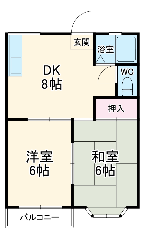 ベースシャロームの間取り