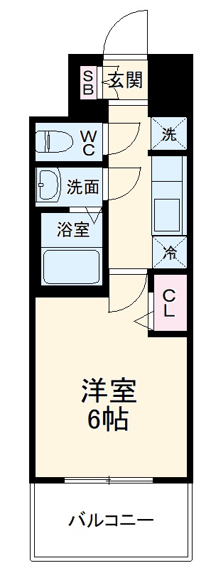 ディアレイシャス浅間町Ⅲの間取り