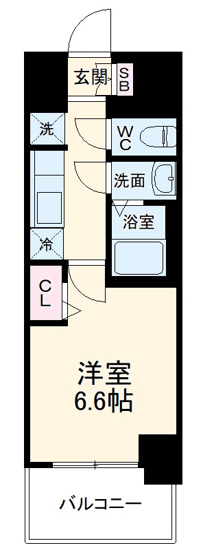 ディアレイシャス浅間町Ⅲの間取り