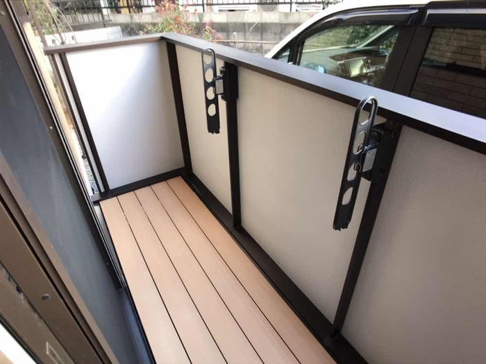 12/21 バルコニー