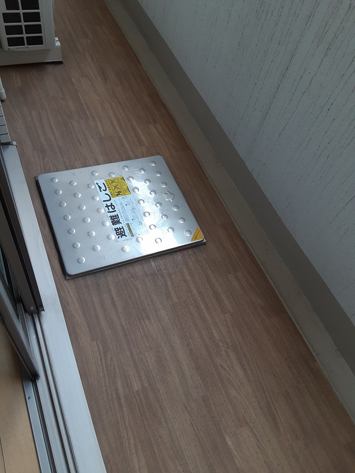 12/28 バルコニー