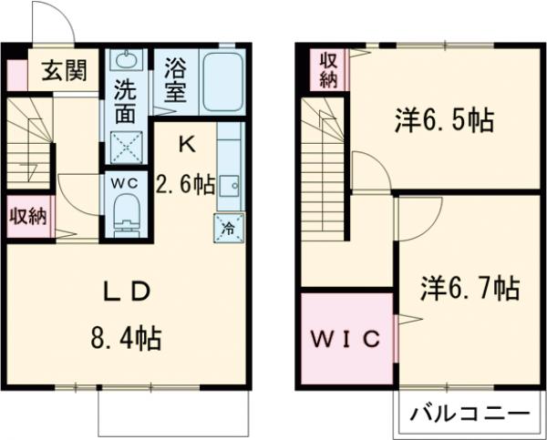 プリモ ロカの間取り