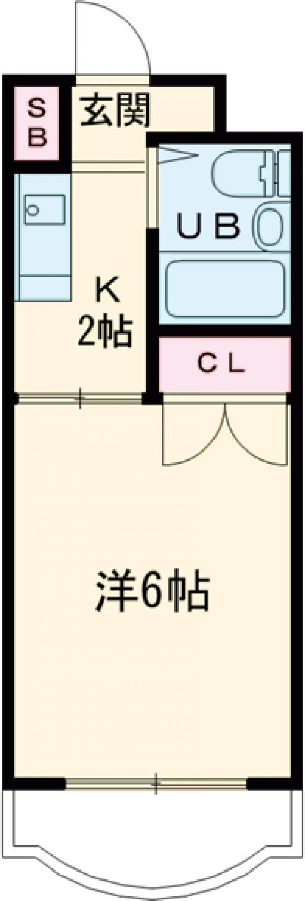 ハイタウン学芸大学の間取り