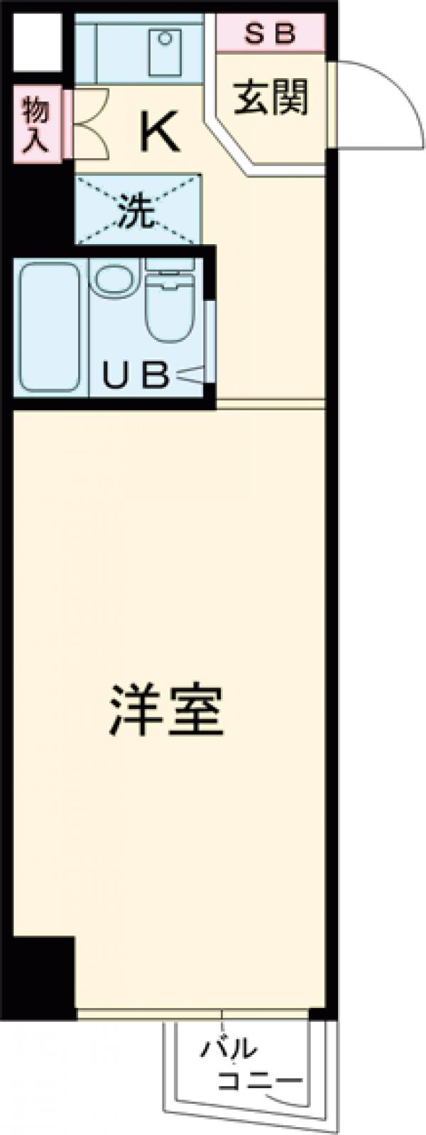 日神パレス立石の間取り