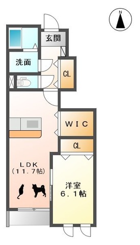 シャノワールの間取り