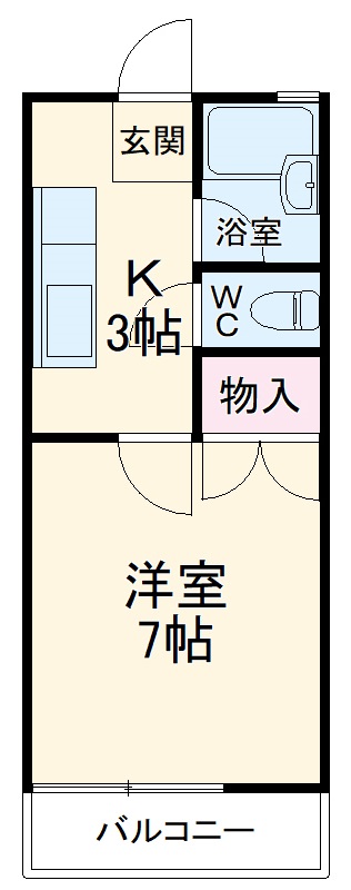 ハイツフォルメの間取り