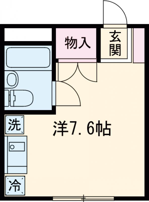 シャトレ八王子の間取り
