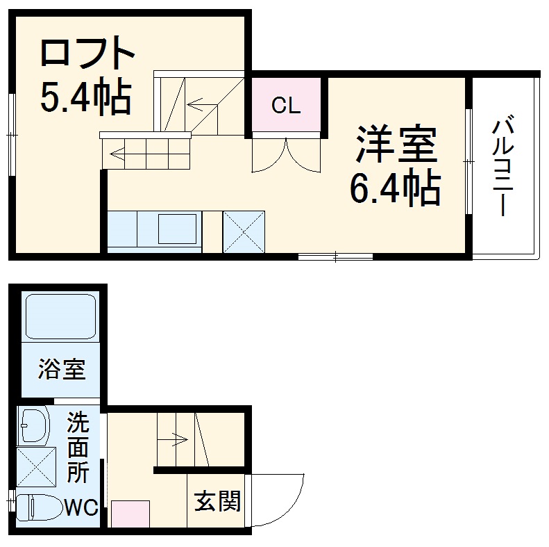 fleuve Aの間取り