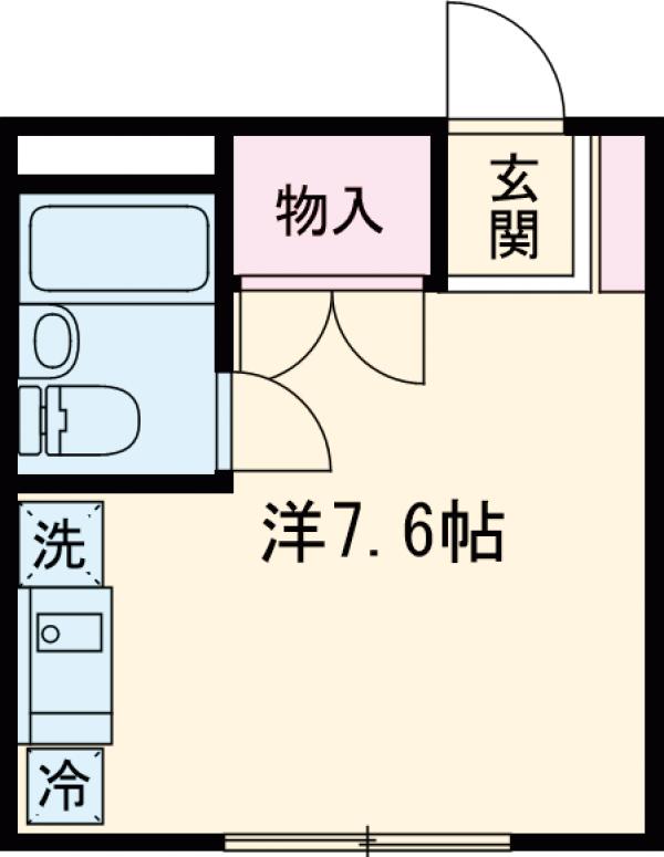 シャトレ八王子の間取り