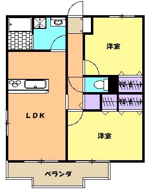 サンフィールド サウスの間取り