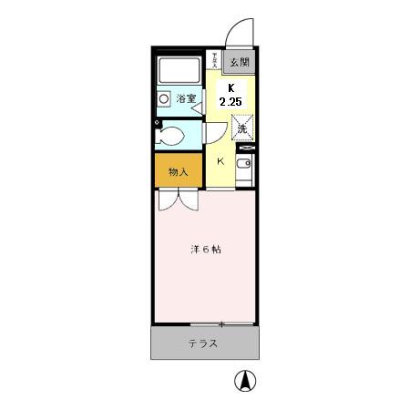 リバティスクエアの間取り