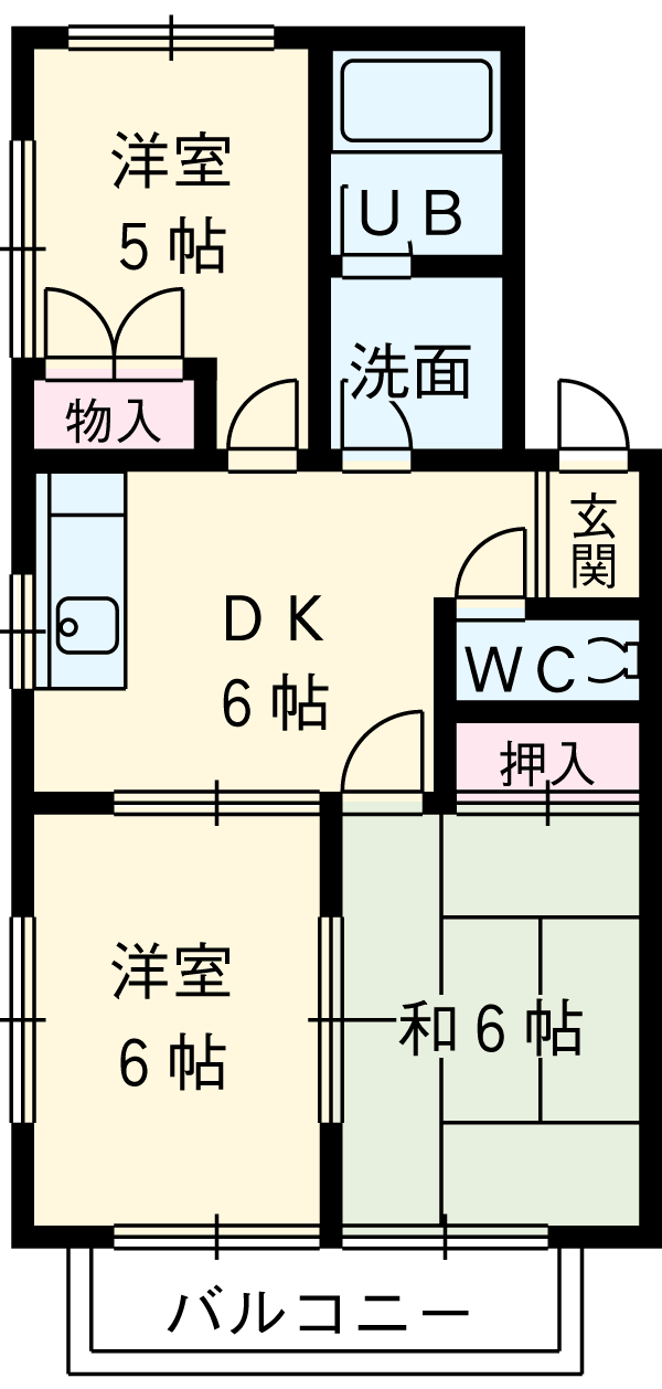 ロイヤル PartⅡの間取り
