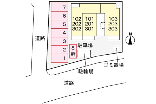 17/23 駐車場