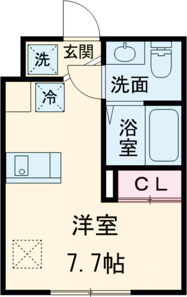Abiete fiveの間取り