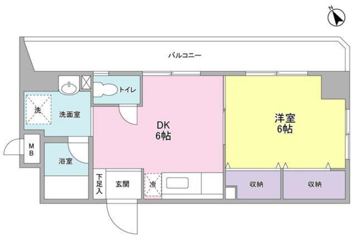 那須ハイライズの間取り