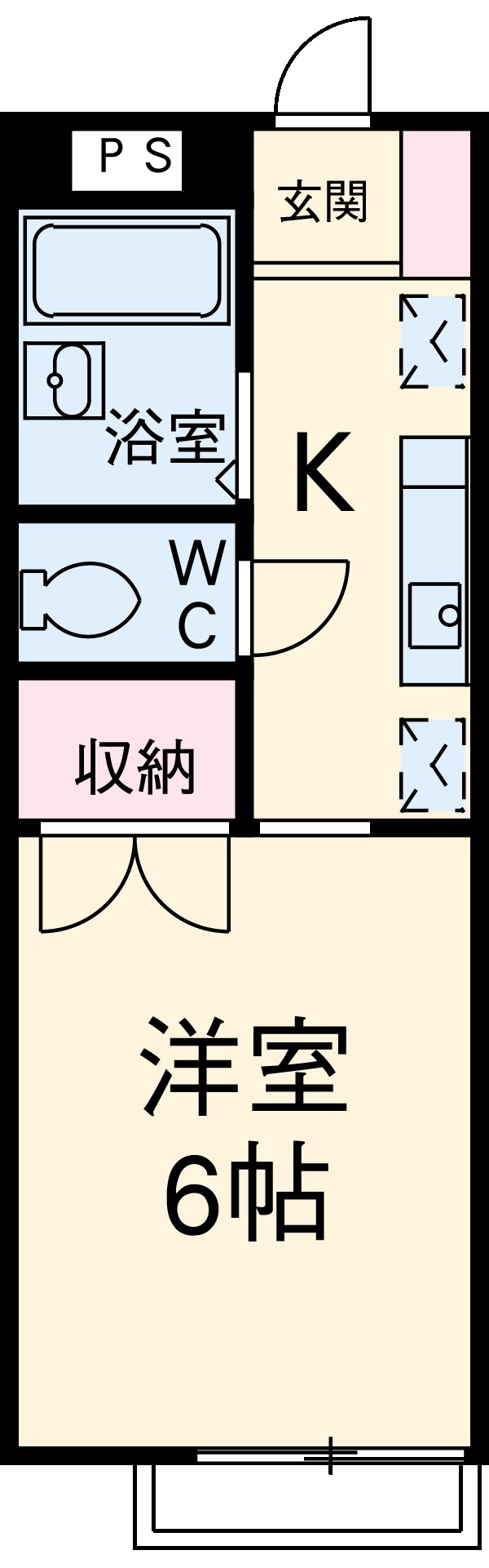 スウィングシャトルの間取り