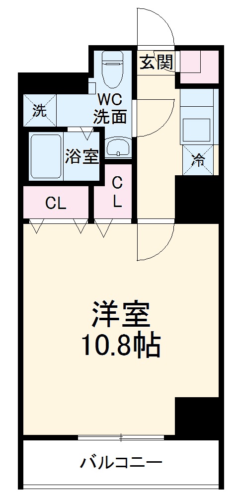 アルファコート蕨4の間取り