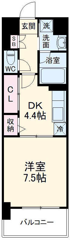 シグナスの間取り
