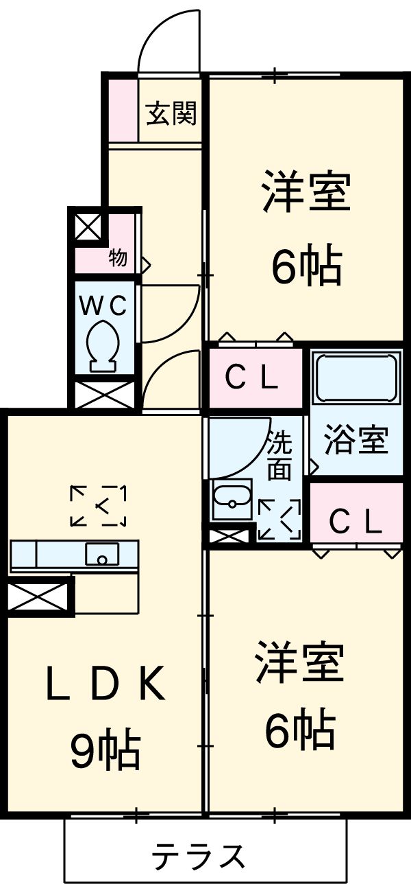 パークベルデの間取り