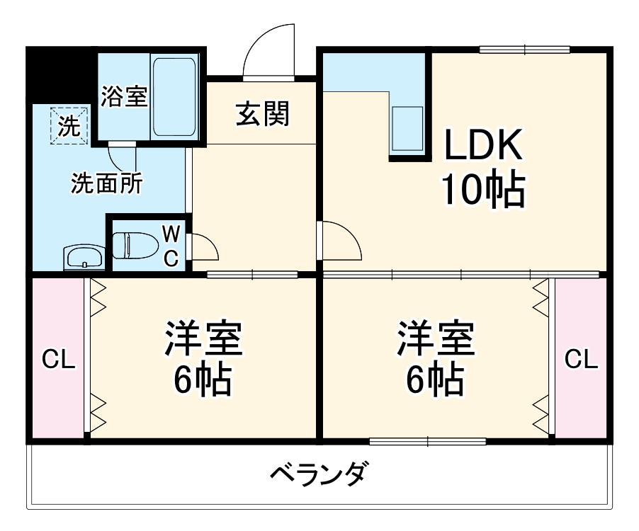 えぴなあるふぉれすと1の間取り