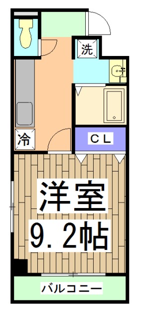 グリーンコートの間取り