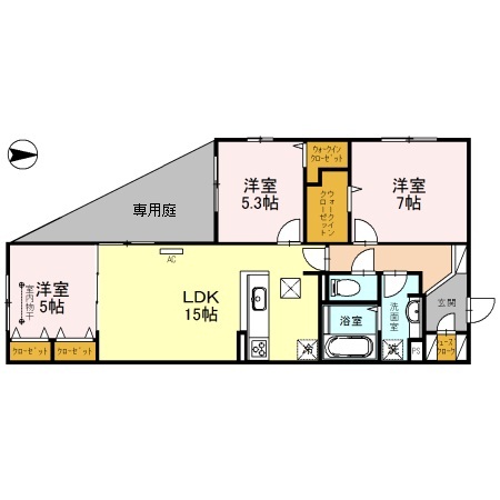 SAKURA NINETYの間取り