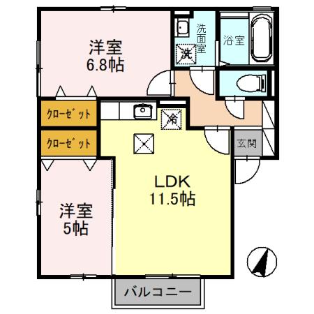 マナーズエムの間取り