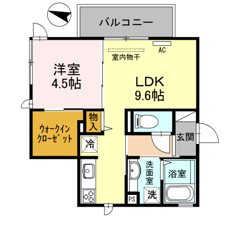 ラフィネの間取り