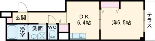 アクシス西京極の間取り
