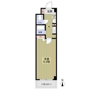 アーバンコート福島の間取り