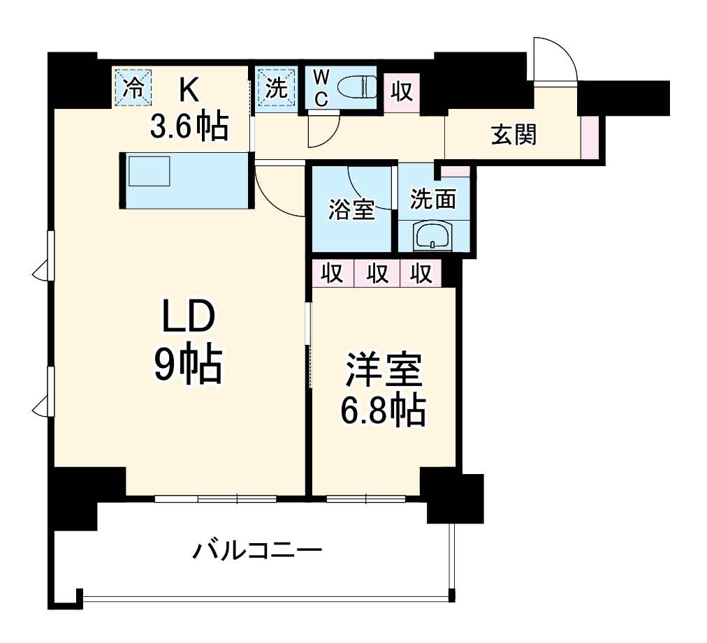 リバーサイドタワー中之島の間取り