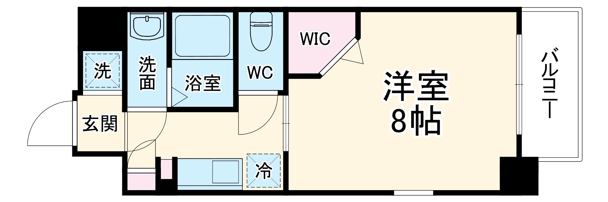 ミラージュパレス新梅田Rioの間取り