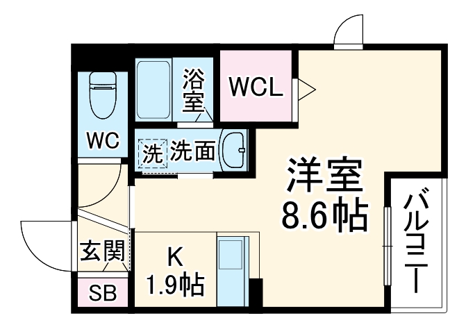 エクセレントの間取り
