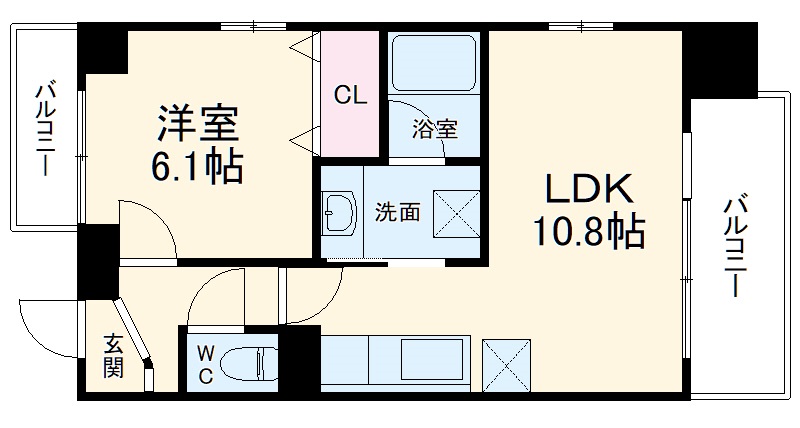 レージュサンパティックの間取り