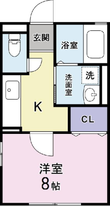 エストレイアBの間取り