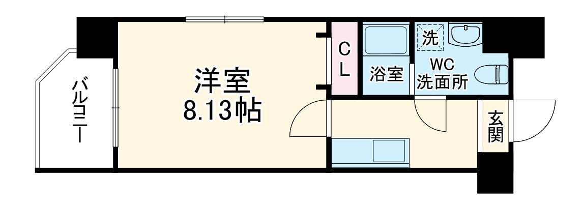 ドゥエリング梅田の間取り