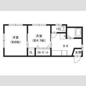 コーポ豊崎の間取り