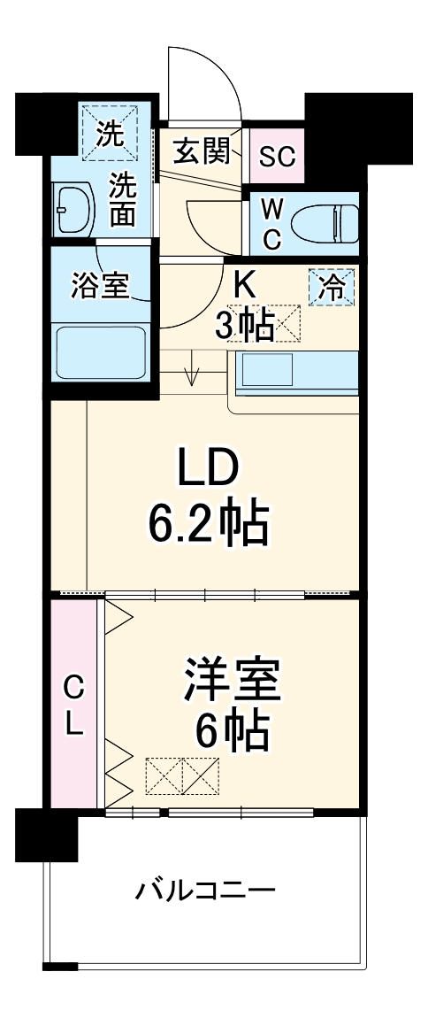 ＮＯＲＴＨ　ＶＩＬＬＡＧＥ壱番館の間取り
