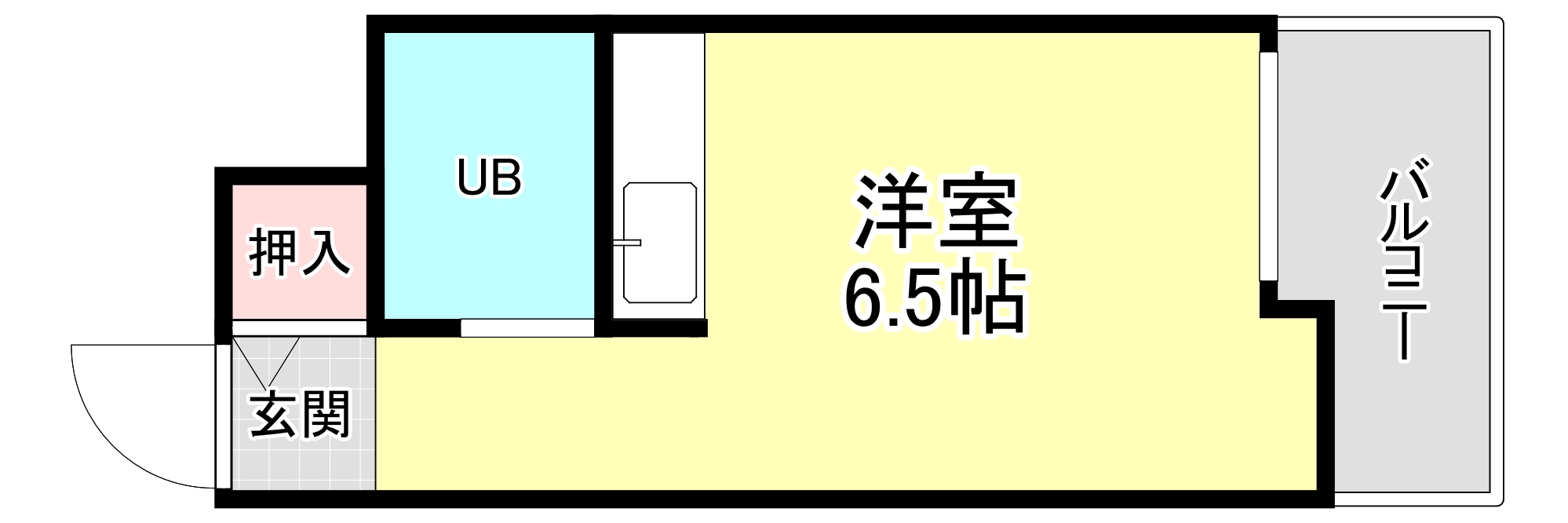 GSハイム第二江坂の間取り