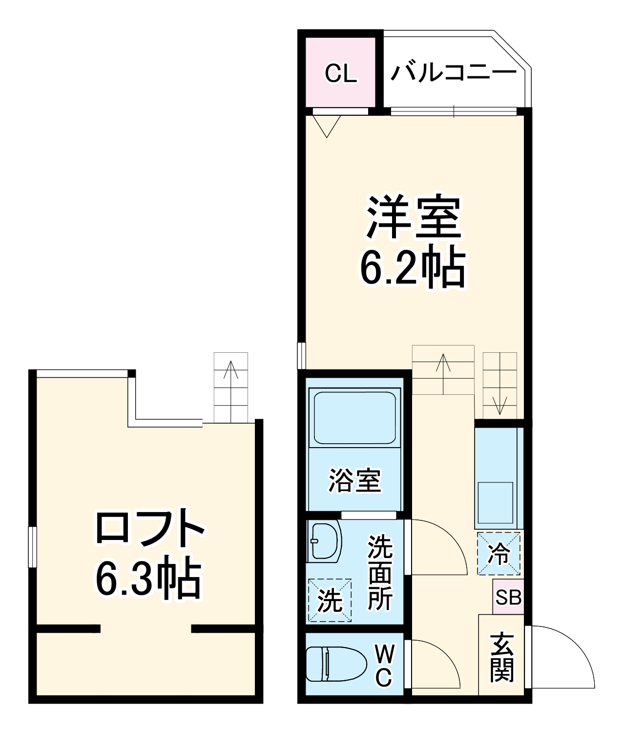フェアレディの間取り