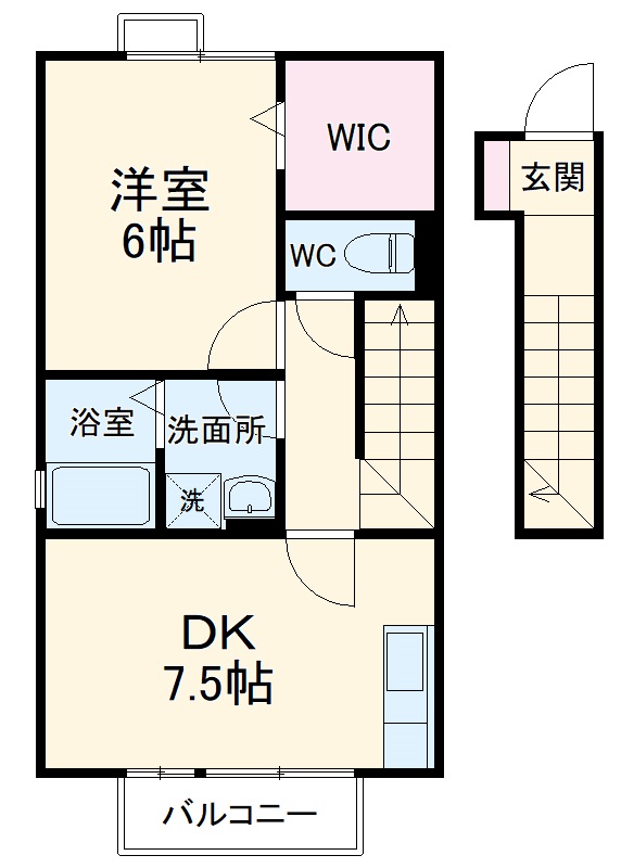 パティオ南野の間取り