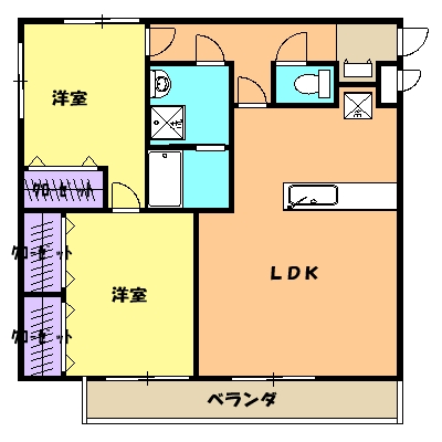 プリマヴェーラの間取り