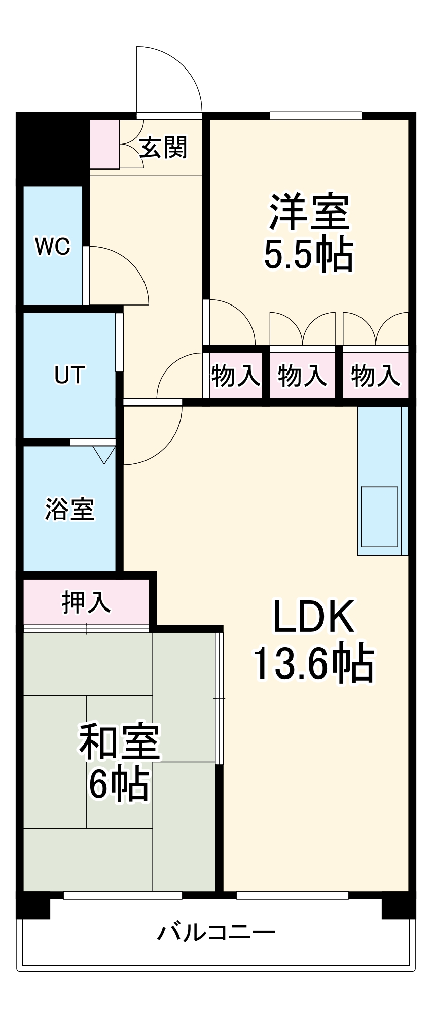 コットンハウス平針の間取り